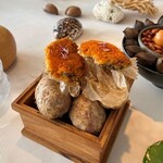 6 - 沖縄産クーガ芋のお焼きとキムチのパウダー