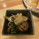 はかりめ じゅん - お通し　レバーの煮物