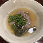 松川 - 近江牛と花山椒、蕨