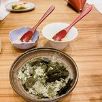 蕎麦割烹  倉田 - ニンニク+ショウガ+海苔