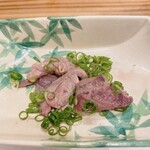 蕎麦割烹  倉田 - スッポンレバーの刺身