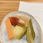 蕎麦割烹  倉田 - お新香