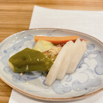 蕎麦割烹  倉田 - お新香