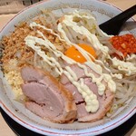 豚山 中野店 - ミニ800円＋まぜそば100円