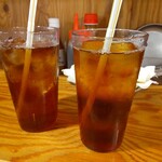 串カツ田中 - 烏龍茶