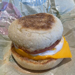 マクドナルド - 料理写真:エッグマックマフィンセット 440円。