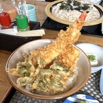 蕎麦処 マルホン - 天丼セット