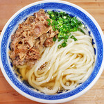 手打ちうどん ぶれーど・う - 肉うどん
