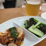 中華ダイニング 木の葉 - ちょい飲みセット　ビールも付きます