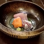 原始焼 日本酒 雨のち晴レルヤ。 - 