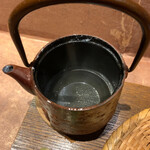 手打ち蕎麦 たがた - 飲み干しました。