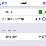 Brasserie BASEL - なんとか繋がったWi-Fi