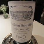 レフェルヴェソンス - 合わされたワインです。メインをしっかりと受け止めていました。