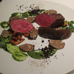 レフェルヴェソンス - 誕生月の妻のリクエストは岩手短角牛です。サマートリュフなどと。