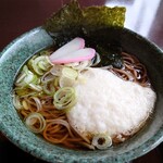 温泉食堂 和呂和呂 - 天ぷら付とろろそばランチ(温)(990円)