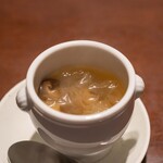 Chuukadainingu Ichizuisshin - 2023.5 すっぽん入り蒸しスープ（前脚肉、エンペラ、白木耳、干し椎茸）