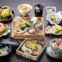 雪コース ～蒸しアワビを味わう～