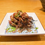 Gion Gozukon - ホタルイカ炙　はじめて食べましたがおいしかった