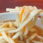 キネツキうどん - ほんのりコシのある細麺うどん