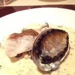 ピッコロ・バンビーノ - アワビと真鯛