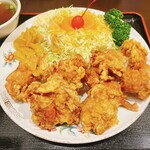 Chuuka Hanten Wasuke - からあげ定食