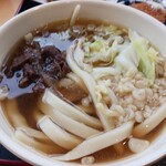 道の駅 富士吉田 軽食コーナー  - 肉うどん　税込550円