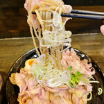 自己流ラーメン綿麺 - うおおおおお(´｡✪ω✪｡ ` )♥️♥️