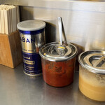 ラーメンの店 ホープ軒 - 卓上セット