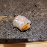 京都 鮨 まつもと - イカうに