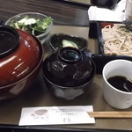 若松 - ６月下旬再訪　　カツ丼セット