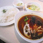 イチロク - チキンベース、きのこ＋野菜