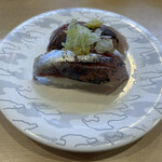 佐渡廻転寿司 弁慶 - 今日の「アジ」は、イマイチ