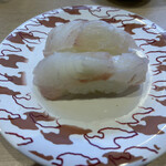 佐渡廻転寿司 弁慶 - こちらは「平目」