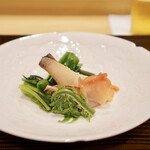 Seirin - 山菜と赤貝など
