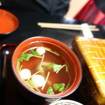 うなぎ 松村 - 肝吸い　110円