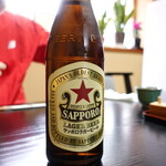 うなぎ 松村 - ビール