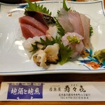 寿々喜 - 刺盛り1200円。