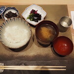 割烹さいお - 釜炊き京丹波コシヒカリ