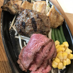 本気の薪焼きステーキ - 