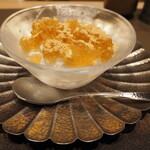 割烹さいお - 豆乳ムース＆ほうじ茶ゼリー