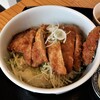 若狭 醤油かつ丼と豚汁 厳選味覚 うまもんや - 醤油かつ丼