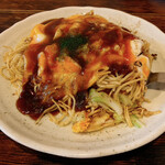 ひなた - 肉玉そばイカ天トッピング