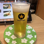 Kodawari Kaitenzushi Magurobito - 生ビール（小）