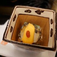 日本料理 一扇 - 先付(蒸し鮑)