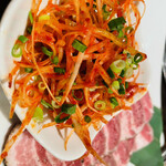 焼肉・韓国料理 KollaBo - 【辛ネギ】サムギョプサルにつく辛ネギ