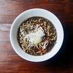 Black sesame dandan noodles