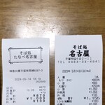 たなべ名古屋 - １軒目左。　２軒目本家？右