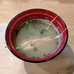 駒寿し - アオサの味噌汁