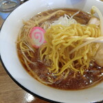 らーめん まるふじ - 麺は高加水