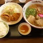 さつまラーメン - 支那そばセット